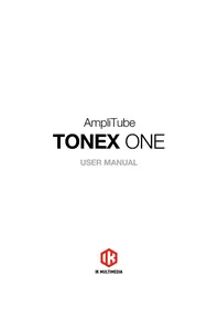 Notice IK Multimedia TONEX ONE Enregistreur audio