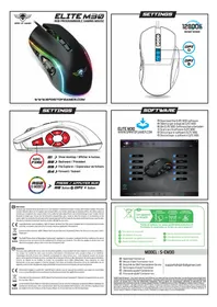Notice SPIRIT OF GAMER ELITE M30 Souris