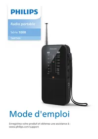Notice PHILIPS TAR1509 Radio-réveil