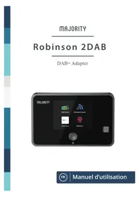 Notice Majority ROBINSON 2DAB Radio