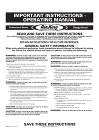 Notice Air King OA8VD Non catégorisé