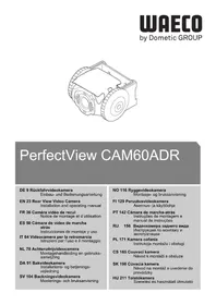 Notice DOMETIC PERFECTVIEW CAM 60ADR Caméra de recul