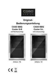 Notice CASO COOLER S-R Réfrigérateur