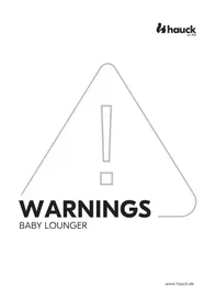 Notice HAUCK BABY LOUNGER 2 Poussette