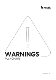 Notice HAUCK COMFORT N CARE SET Poussette