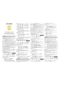Notice ALCATEL F630 Téléphone