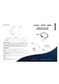 Notice SIMRAD NMEA 0183 INTERFACE Appareil GPS