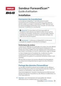 Notice SIMRAD FORWARDSCAN équipements de mesure
