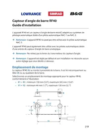Notice SIMRAD RF40 Non catégorisé