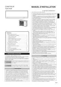 Notice FUJITSU ASHH09KLTA Climatisation