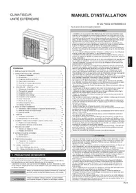 Notice FUJITSU AOEG54KRTA Climatisation
