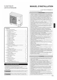 Notice FUJITSU AOEG36KBTB Climatisation
