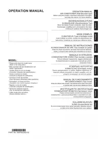 Notice FUJITSU ASEG18KMTE Répartiteur