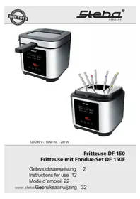 Notice STEBA DF 150F Friteuse