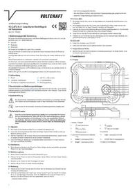 Notice VOLTCRAFT VC-CJS72 Chargeur de batterie