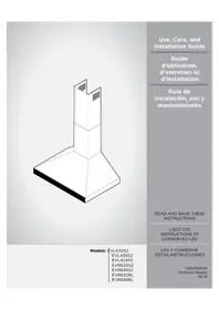 Notice ELICA VOLTERRA EVL424SS Hotte