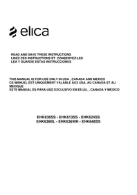 Notice ELICA HAIKU EHK613SS Hotte