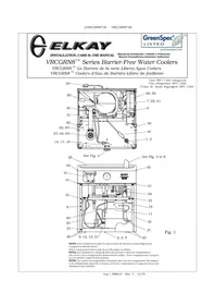Notice Elkay LVRCGRN8 Distributeur d'eau