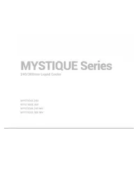Notice DeepCool MYSTIQUE 240 Système de refroidissement de matériel informatique