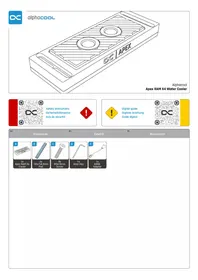 Notice Alphacool APEX RAM X4 Ventirad pour processeur