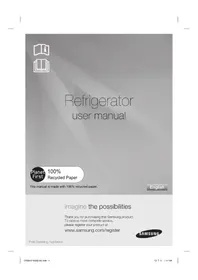 Notice SAMSUNG RR92EERS Réfrigérateur