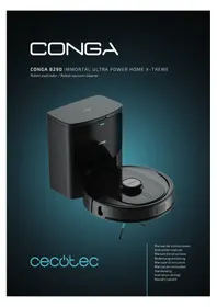 Notice CECOTEC CONGA 8290 IMMORTAL ULTRA POWER HOME X-TREME Aspirateur robot