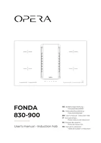 Notice Opera FONDA 900 DFO90A1 Cuisinière