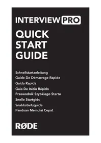 Notice Røde INTERVIEW PRO Microphone