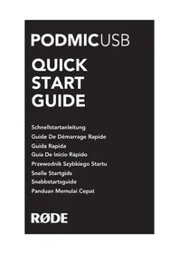 Notice Røde PODMIC USB Microphone