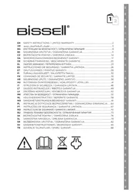 Notice BISSELL CROSSWAVE HYDROSTEAM 3527N Aspirateur