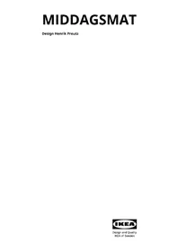 Notice IKEA MIDDAGSMAT 305.765.24 Casserole