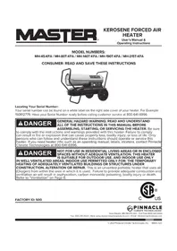 Master MH-45-KFA - Heating
