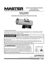Master MH-150NGT-GFA-A - Chauffage