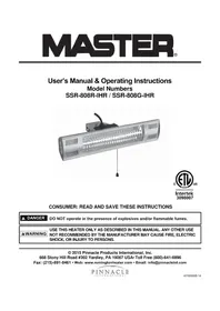Master SSR-808G-IHR - Chauffage