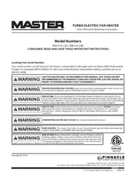 Master MH-515-120 - Chauffage