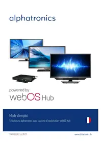 Notice Alphatronics S-40 DSBW+ Téléviseur