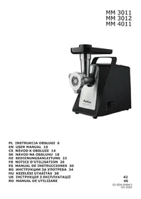 Notice AMICA MM 3012 Hachoir