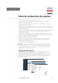 Notice SIMRAD SENSOR Capteur