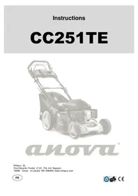Notice Anova CC251TE Tondeuse à gazon