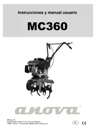 Notice Anova MC360 Fraiseuse