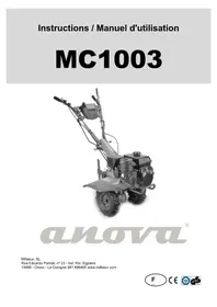 Notice Anova MC1003 Fraiseuse
