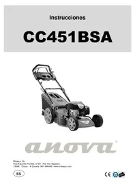 Notice Anova CC451BSA Tondeuse à gazon