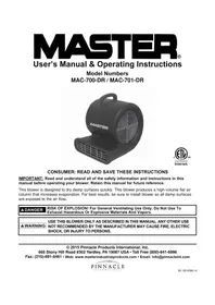 MAC-700-DR Master