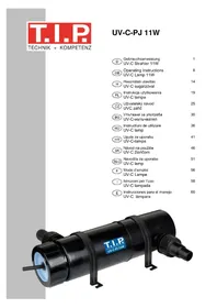 Notice T.I.P. UV-C-PJ-11W Filtre à eau