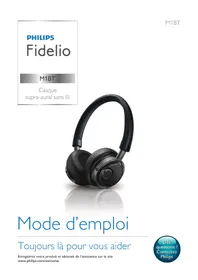 Notice PHILIPS FIDELIO M1BT Bouchon d'oreille