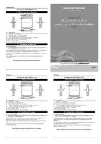 Notice CONCEPTRONIC CMULTIRWU2 Interface