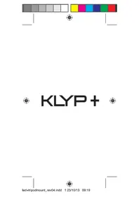 Notice MANFROTTO MLKLYP5S Autres accessoires de téléphones