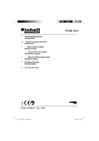 Notice EINHELL TP-AG 1210 Broyeur