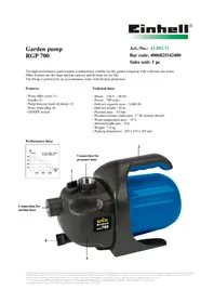 EINHELL Royal RGP 700 - Pompe à eau
