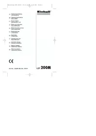 Notice EINHELL LEF 200 M Déshumidificateur